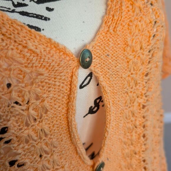 NWT Free People Soda Pop Crochet Knit Top - Picture 2 of 10
